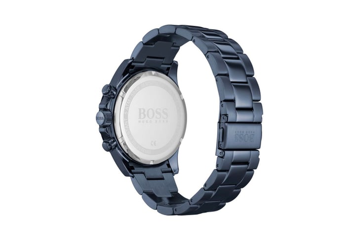 HUGO-BOSS-Hero-43mm-Blue-Stainless-Steel-Men’s-Wristwatch-1513758-4