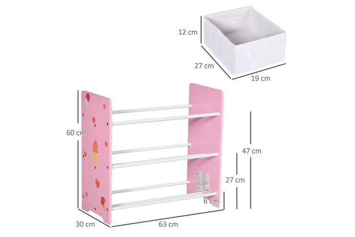 4-in-1-Pink-Kids-Bedroom-Furniture-Bundle-11