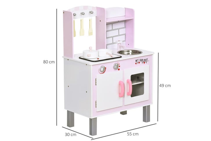 Pink Childrens Kitchen-7