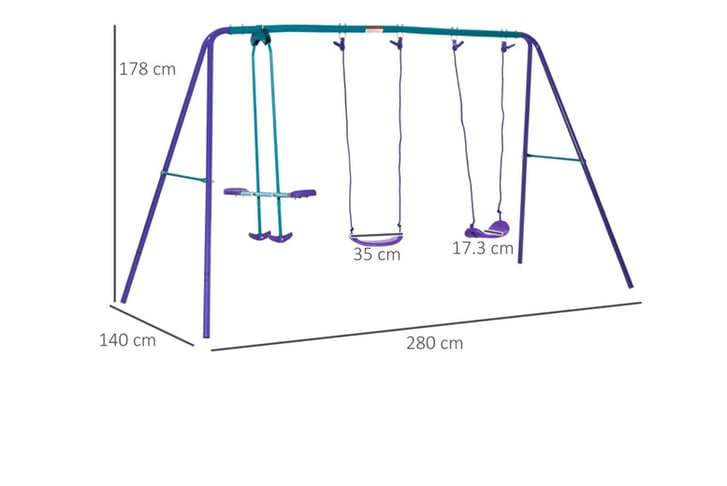 Height-Adjustable-Metal-Swing-Set-9