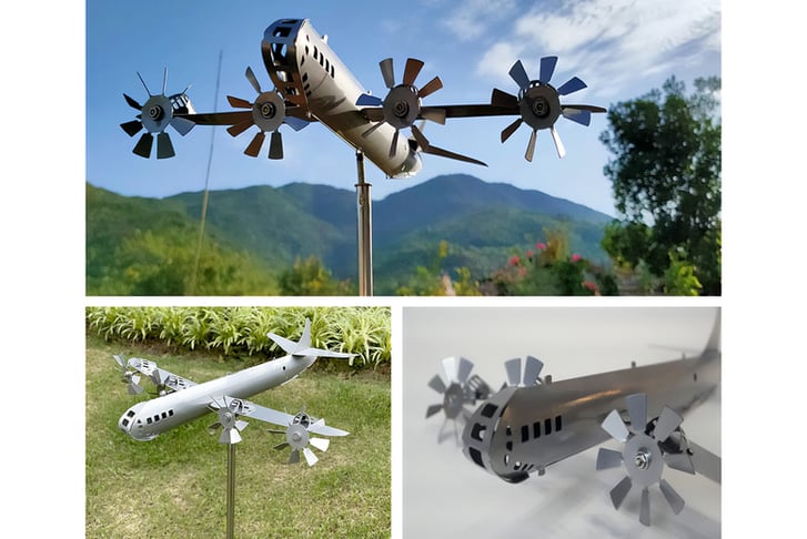 Airplane-Garden-Wind-Spinner-3