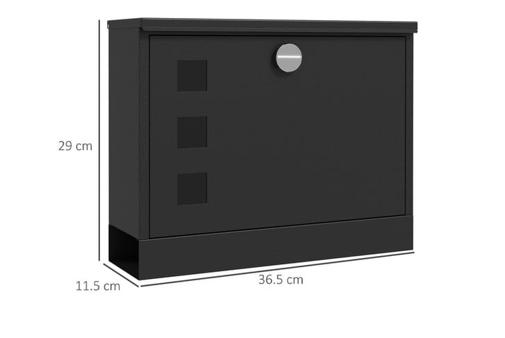 Wall-Mounted-Weatherproof-Letterbox-7