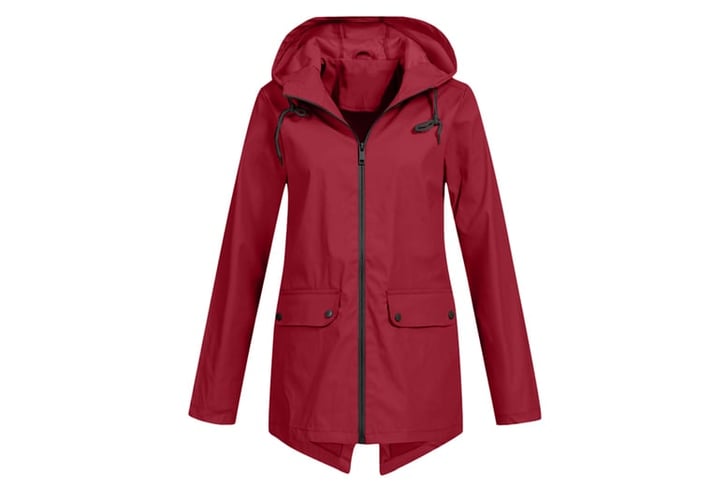 Womens-Waterproof-Lightweight-Rain-Hooded-Jacket-2