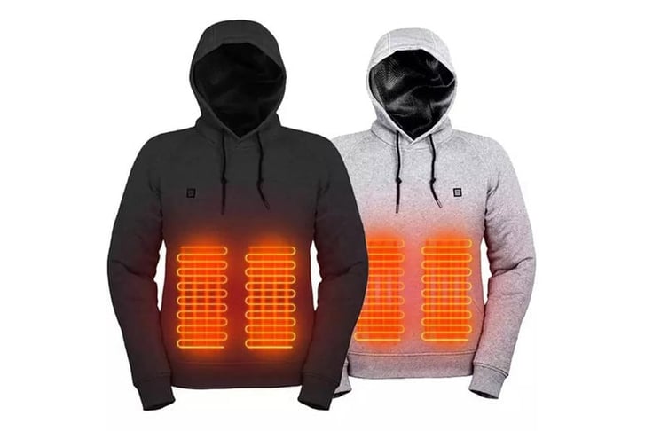 Unisex USB Heating Hoodies-2