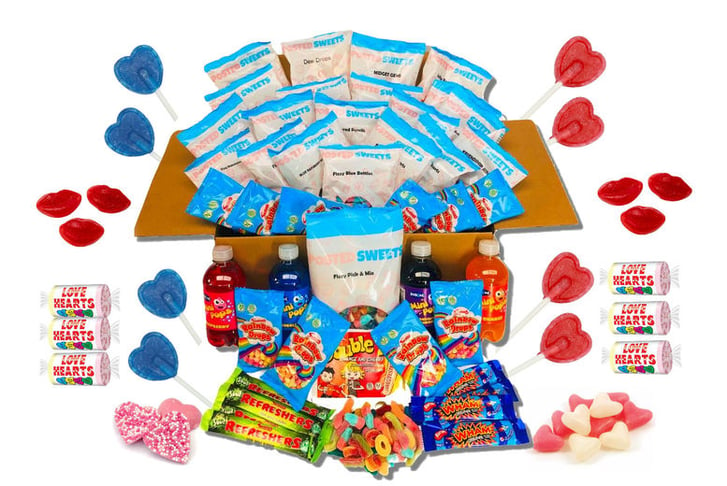 50% Off Giant Pick & Mix Valentines Sweet Hamper