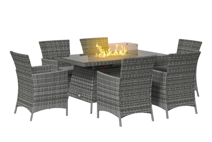 32371975-7-Pieces-Outdoor-PE-Rattan-Dining-Sets-with-Fire-Pit-Table,-Garden-Dining-Set-w--Propane-Heater-Table,-Armchai-2