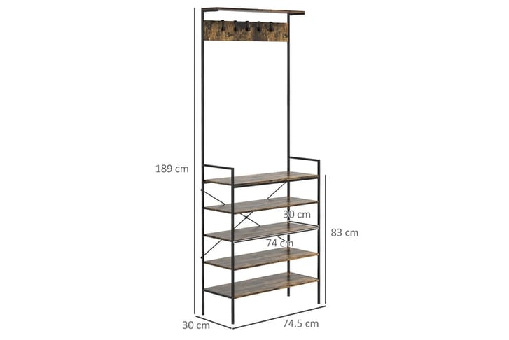 HOMCOM-Kitchen-Bakers-Rack-6