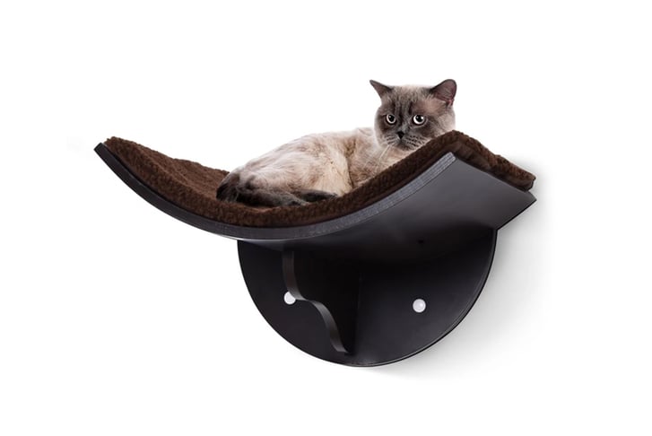 PawHut-Cats-Wall-Mounted-MDF-Shelf-Bed-2