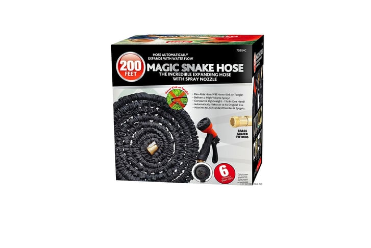 EXPANDABLE-FLEXIBLE-HOSEPIPE-GARDEN-HOSE-PIPE-MAGIC-SNAKE-+-GUN-Black-WATERING-3