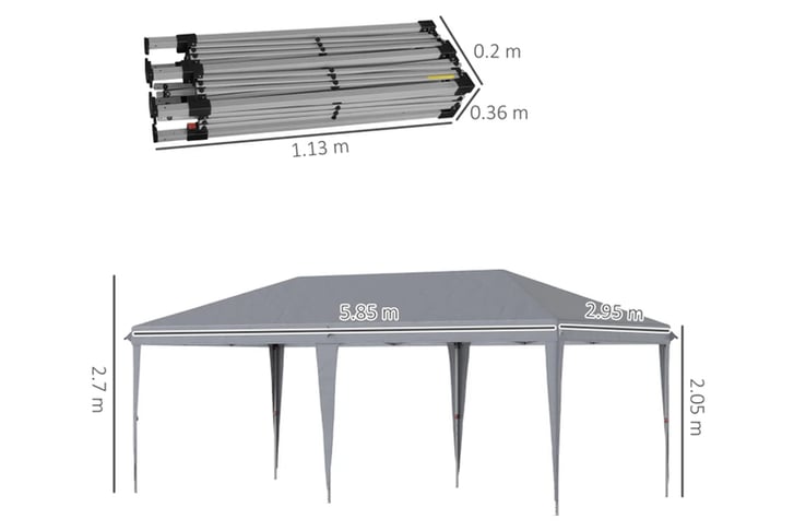 3-x-6-m-Pop-Up-Gazebo---Height-Adjustable-6