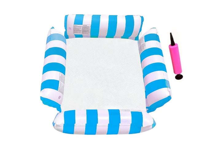 Waterproof-PVC-Foldable-Floating-Bed-Pool-Floats-2