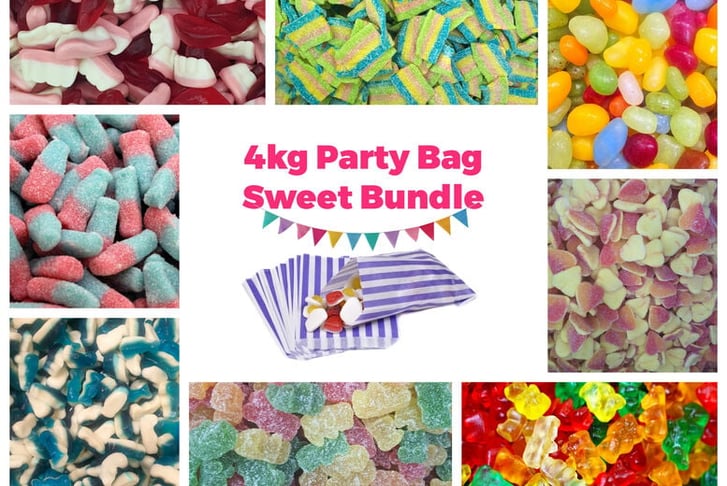 50% Off 4kg or 8kg Party Bag Sweets