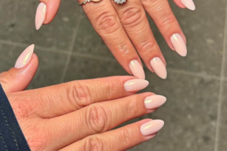 Choice of Biab with Gel Polish - Plain or French - Dublin