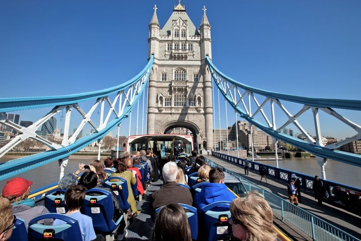 24 or 48 Hour Hop-On Hop-Off London Sightseeing Bus & Boat Tour with Tootbus