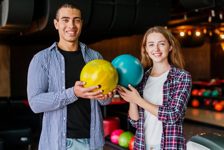 adults bowling