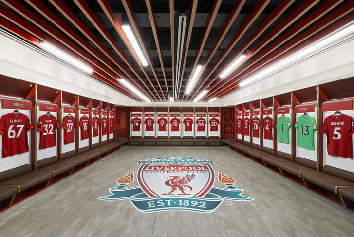 The Liverpool FC Stadium Tour Dressing Room (3)