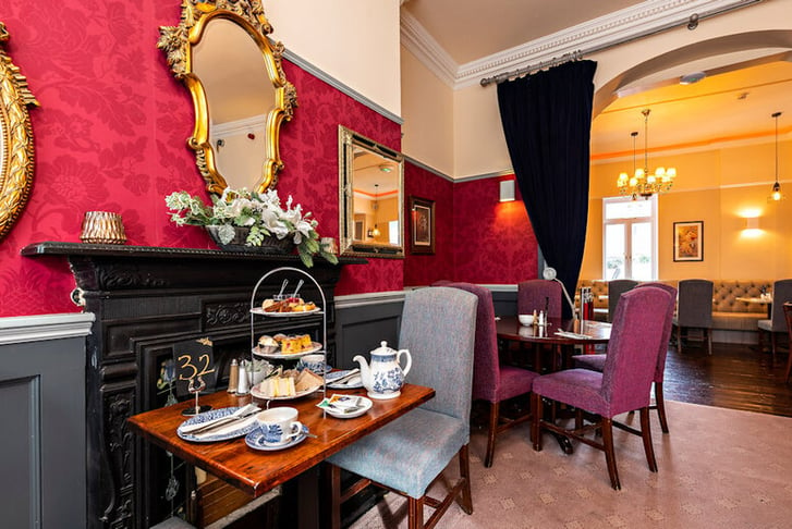 Vegetarian Classic Afternoon Tea for 2 - Bottle of Prosecco Upgrade - Dublin