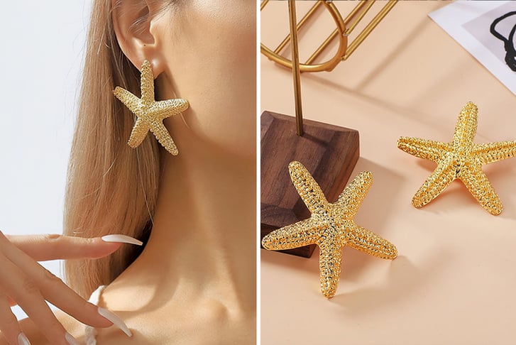 Gold-Starfish-Earrings-1