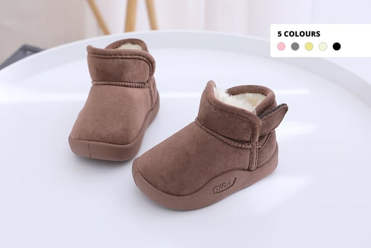 Kids-Ugg-Inspired-Winter-Fleece-Ankle-Boots-1