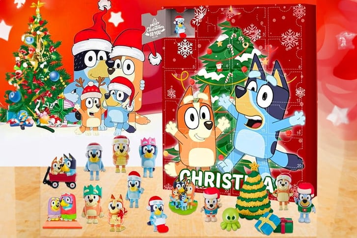 Bluey Inspried Countdown Advent Calendar-1