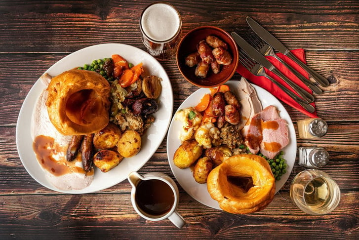 Toby Carvery 2 Course Dining for 2 People - Kids Option - Over 150 Locations Nationwide