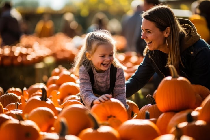 Pumpkin Entry, Pumpkin & Hot Drinks - Westwinds Pumpkin Patch, Glasgow