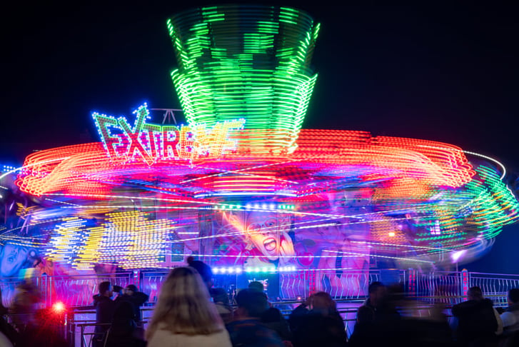 Fireworks and Funfair at Derbyshire County Cricket Club 