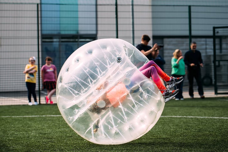 60 Min Kids’ Bubble Soccer Experience in Leeds - 3 Options - 1