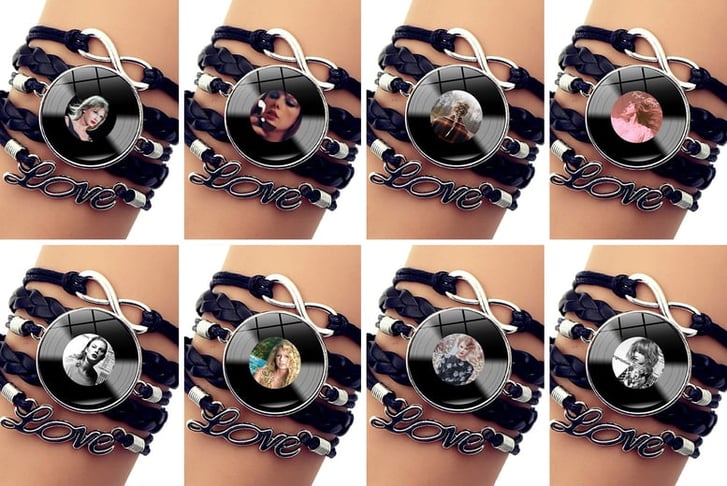 Taylor-Swift-Record-Leather-Bracelet-1