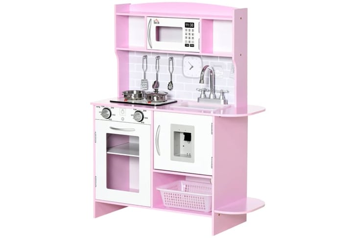 IRELAND-HOMCOM-Pink-Childrens-Kitchen-2