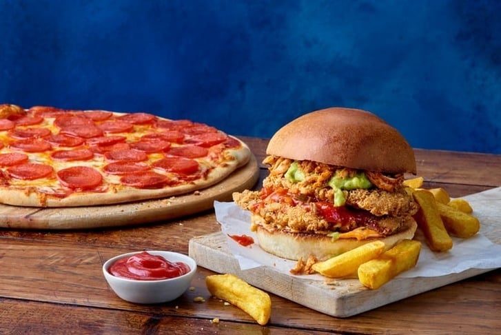 2-Course Dining for Two - Kids Meal Upgrade - Stonehouse Pizza & Carvery - 88 Locations