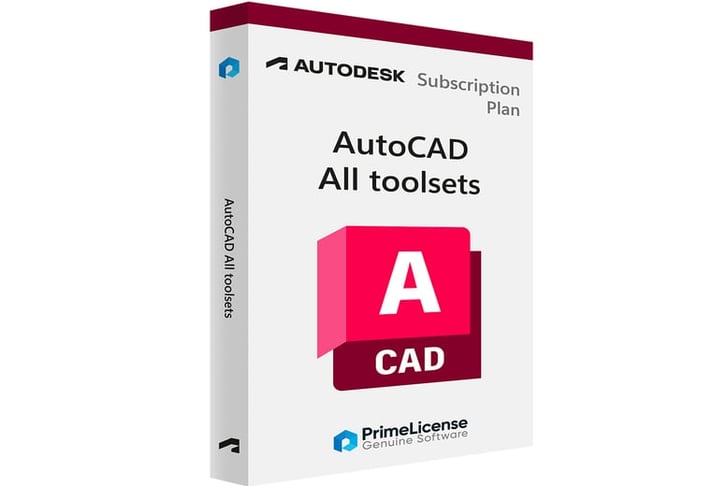 Autodesk AutoCAD 2025 - All Toolsets for 1 Windows/Mac - 1 Yr Licence