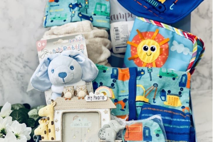 New Baby Gift Box from Hampers by Lauren