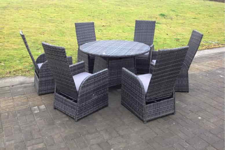 Wowcher rattan 2025 cube set