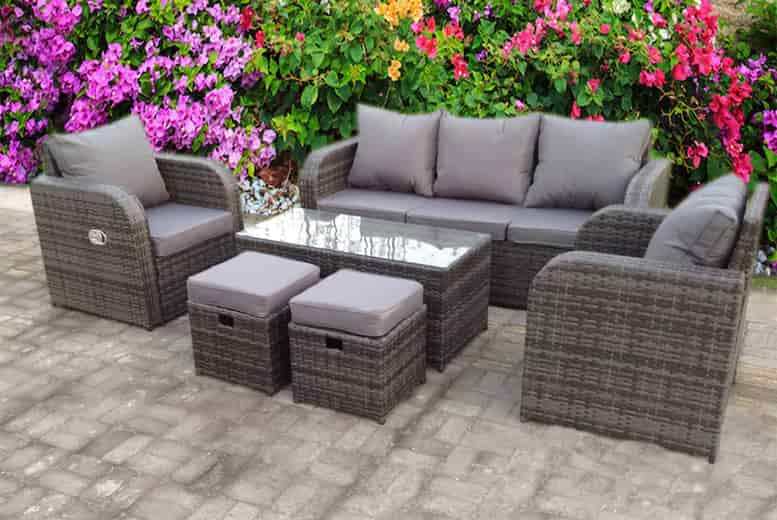 Wowcher reclining garden discount chairs