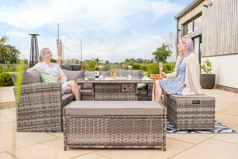 Wowcher discount garden loungers