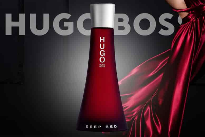 Hugo boss 90ml deep red outlet 40ml