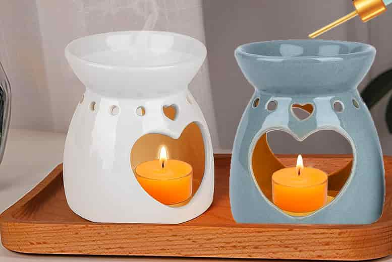 6pc Yankee Candle Wax Melts & Wax Burner Gift Set Deal - Wowcher