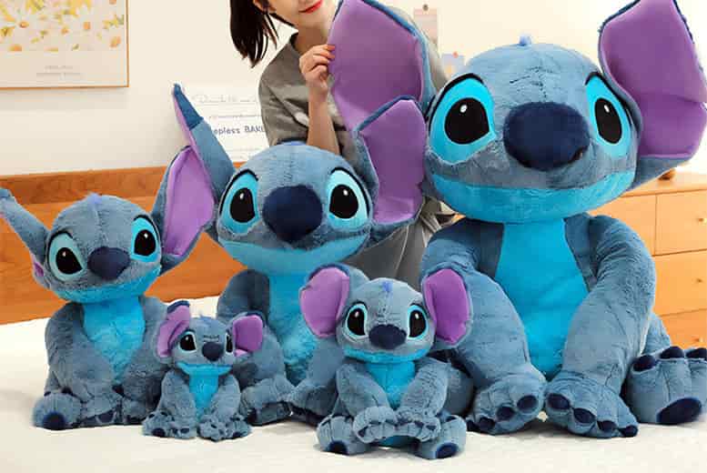 Disney Lilo and Stitch Peluche Stitch Head Comforter 25 cm