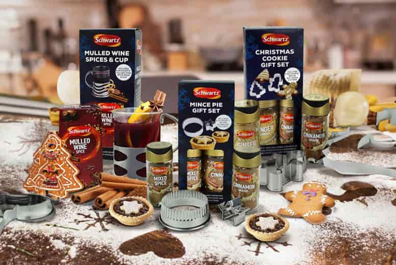 Schwartz Christmas Spice Gift Set Mulled Spice Cookie Mince