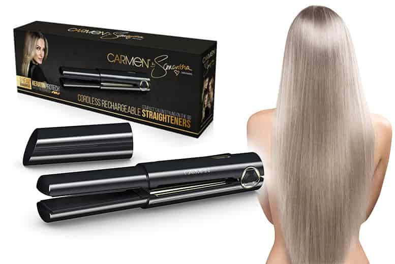 Carmen cordless outlet hair straightener