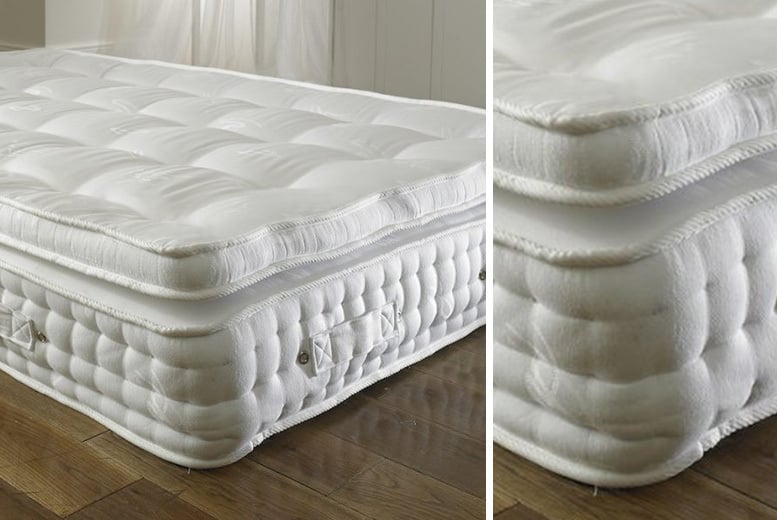 2000 pocket deals spring organic mattress