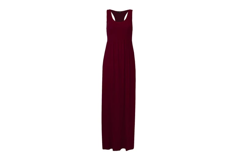 Sleeveless maxi best sale dress with pockets