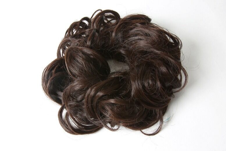 Messy Hair Scrunchie Hair Extension 2 Colours Wowcher