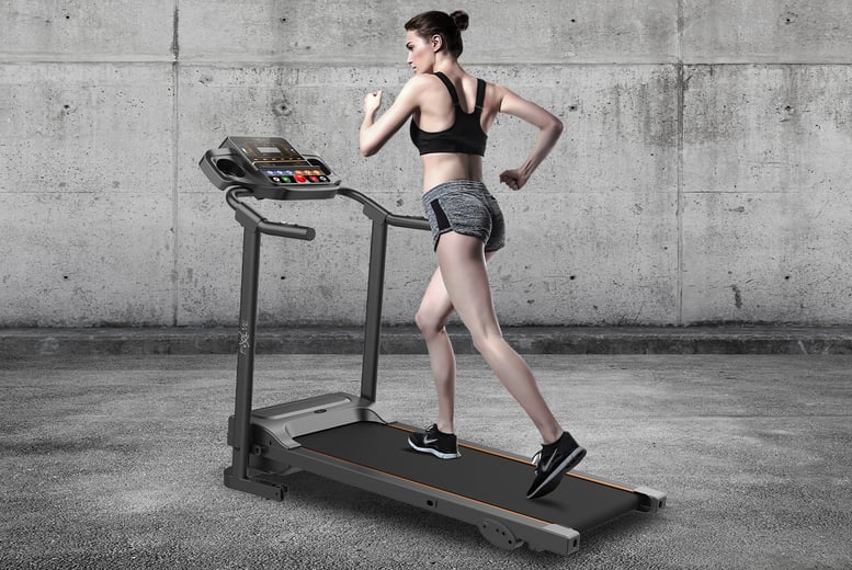 Motorised Treadmill 3 Inclines Offer Wowcher