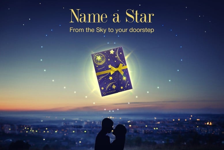 Personalised Name Twin Stars Gift Voucher 