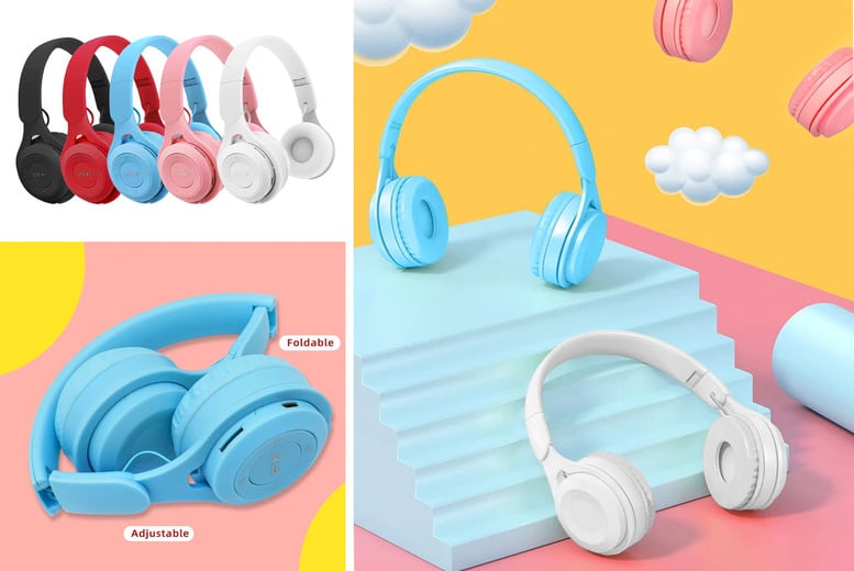 Foldable discount wireless headphones