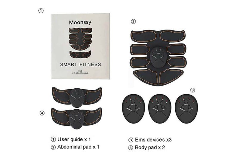 Tone Your Abs Buttocks Hips At Home With Muscle Stimulator - Temu