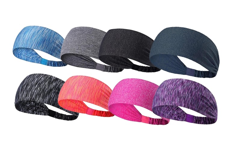 Women Yoga Elastic Turban Hair Band Headband Sports Headbands