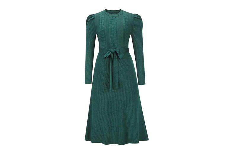 Women’s Midi Knit dress – 5 Colours Deal - Wowcher